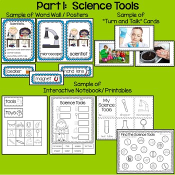 Science Tools and Safety Kindergarten, Back to School by itty bitty kinders