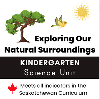 Preview of Science Unit Plan: Kindergarten "Exploring the Environment" NSK.1 (Saskatchewan)