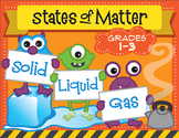 Science Unit: States of Matter (1st, 2nd, 3rd Grades)