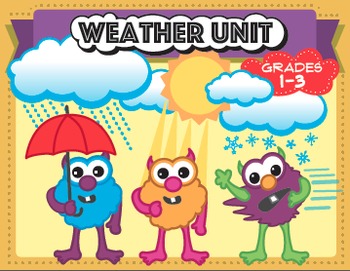 Preview of Science Unit: Weather (1st, 2nd, 3rd Grades)