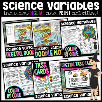 Science Variables Activity Bundle by The Morehouse Magic | TpT