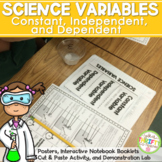 Science Variables Constant Independent & Dependent Variabl