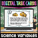 Science Variables Digital Task Cards | Google Classroom an