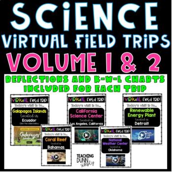 Preview of Science Virtual Field Trips - BUNDLE