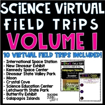 Preview of Science Virtual Field Trips - Volume 1