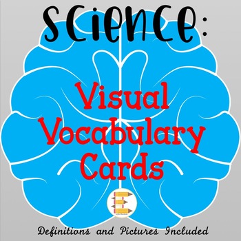 Preview of Science: Visual Vocabulary Cards