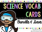 Science Vocab Cards {Bundle & Save}