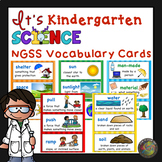 Science Vocabulary for Kindergarten NGSS