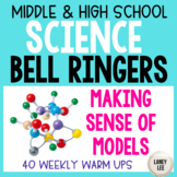 Science Warm Ups & Bell Ringers - Making Sense of Models