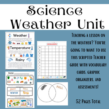 Preview of Science Unit on Weather