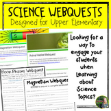 Science Webquests Bundle | Upper Elementary | Printable & Digital
