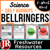 Science Weekly Bell Ringers: Water Cycle, Dams, Groundwate