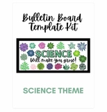 Science Will Help You Grow Succulent Bulletin Board Kit on Canva