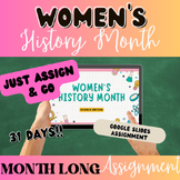 Science Women's History Month- Women in STEM Daily Digital