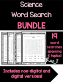 Science Word Search BUNDLE