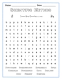 Science Word Search: Scientific Method FREE Middle School