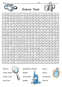 Science Word Searches Bundle by Teach With Jackie | TpT