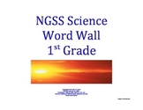 Science Word Wall 1st First Grade Vocabulary NGSS National
