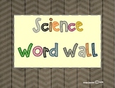Science Word Wall (5th Grade)-Ohio's Learning Standards