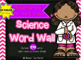 Science Word Wall: Bundled, Kindergarten-Third Grade