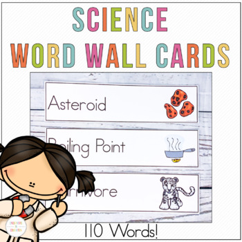 Preview of Science Word Wall Cards