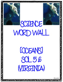 Oceans - Science Vocabulary - SOL 5.6