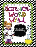 Science Word Wall Vocabulary Cards