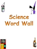 Science Word Wall Vocabulary Cards- Third Grade