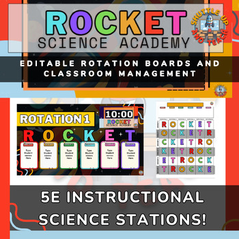 Preview of Guided Science Stations - Classroom Management - 5E Instructional Model