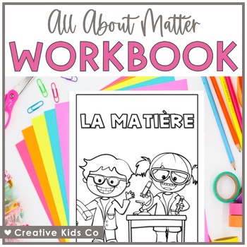 Preview of Science Workbook - Matter
