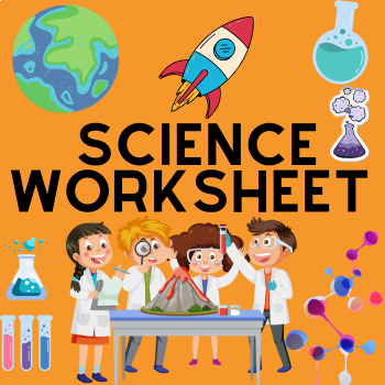 Preview of Science Worksheets | Printable | Solar System | Math | Scientific Notation