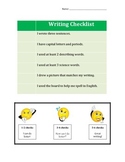 Science Writing Checklist