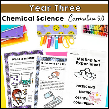 Preview of Year 3 Chemical Sciences Australian Curriculum 9.0