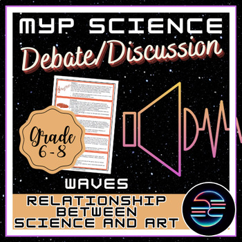 Preview of Science and Art Discussion - Waves - Grade 6-8 MYP Middle School Science