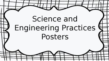 Preview of Science and Engineering Practices Posters