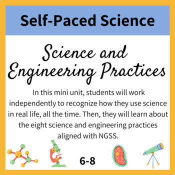 Preview of Science and Engineering Practices in Real Life & Career Exploration Mini Unit
