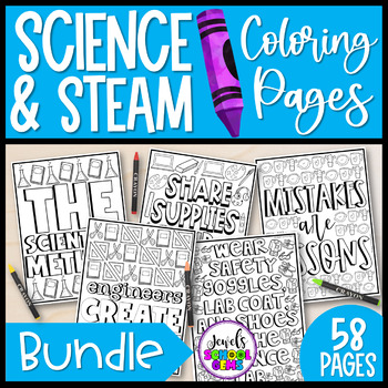 STEM at Home: Coloring Pages, Activities, and Moore