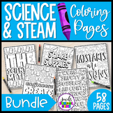 Science and STEAM Coloring Pages | STEM & Growth Mindset C