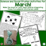 Ready to Go March Science Experiments and Social Studies A