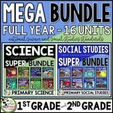 Science and Social Studies Primary Grades MEGA Bundle (1st Grade and 2nd Grade)