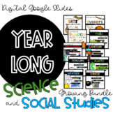 Science and Social Studies YEAR LONG GROWING Bundle