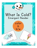 Science and Winter Emergent Reader: What Is Cold?