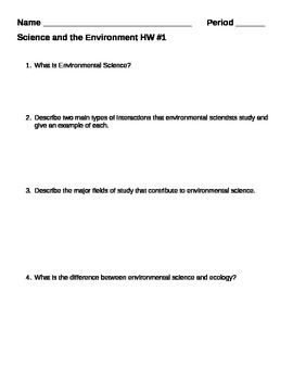 new environment inc homework answers