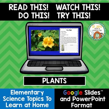 Preview of Science at Home:  Plants (Distance Learning)