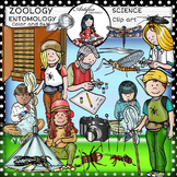 Science clip art: Zoology-Entomology (insects) -Color and 