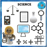 Science Clip Art {Math Chemistry Computer Science and Phys