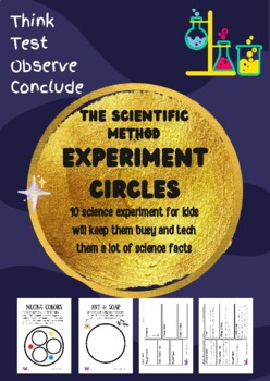 Preview of Science experiment Skills (Test, Predict, Observe, conclude) 10 FUN stem 2022