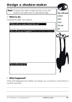 Science experiments including printable and teacher notes by RIC