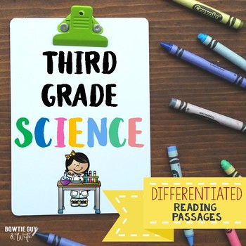 Preview of Science Differentiated Reading Passages Nonfiction Texts bundle
