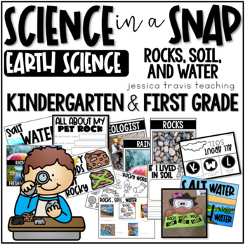 Preview of Science in a Snap: Rocks, Soil, & Water